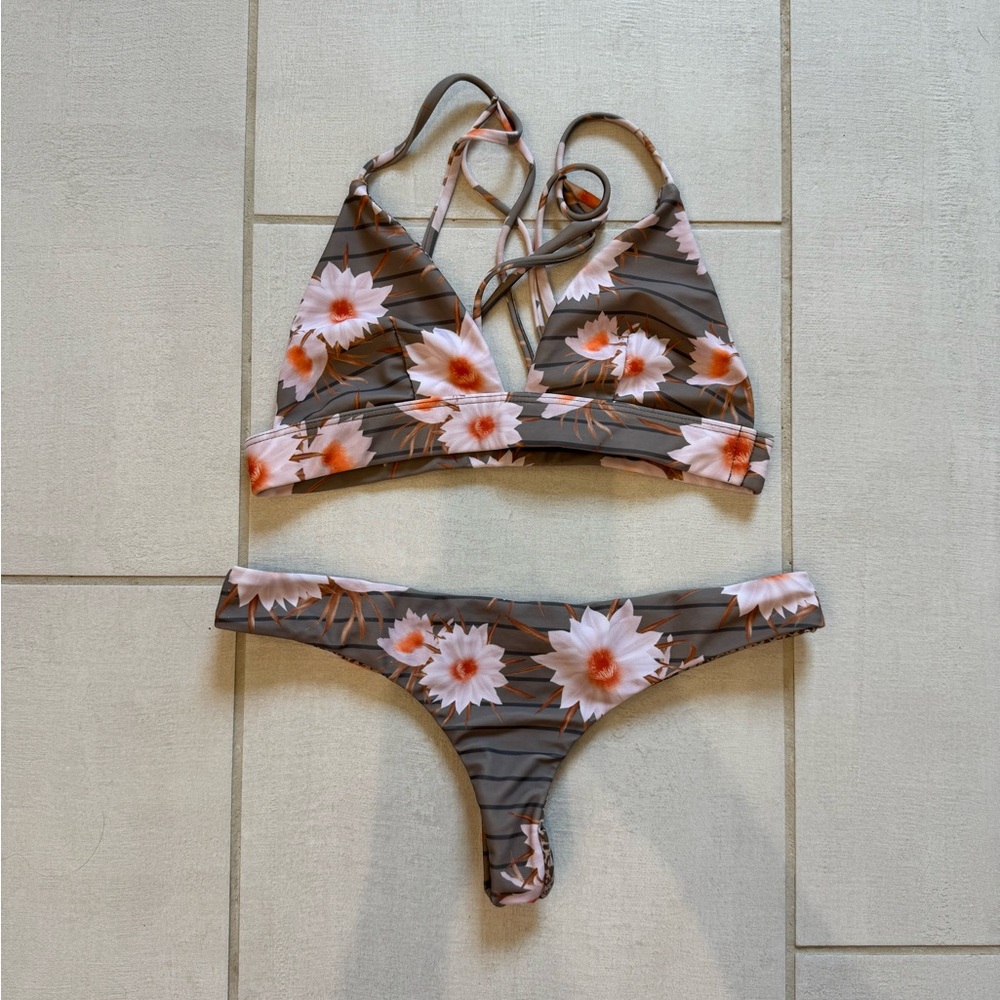 Acacia Swimwear Dragon Stripe Bikini